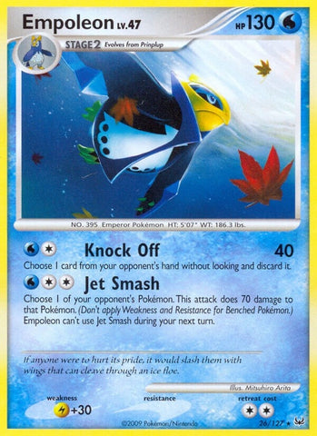 Image for Empoleon (26/127) [Platinum]
