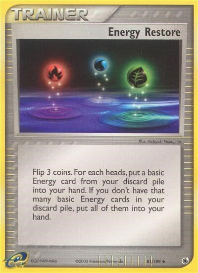 Image for Energy Restore (81/109) [Ruby and Sapphire]