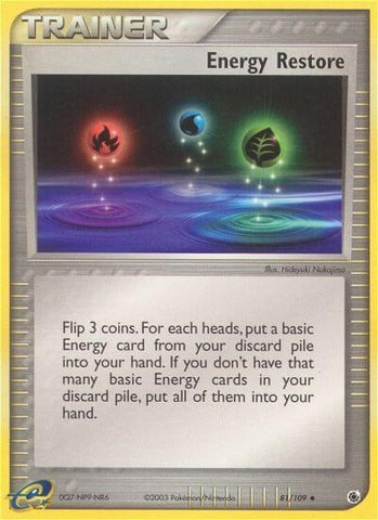 Image for Energy Restore (81/109) [Ruby and Sapphire]