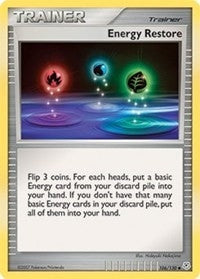 Image for Energy Restore (106/130) [Diamond and Pearl]
