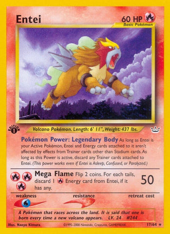 Image for Entei (17) (17/64) [Neo Revelation]