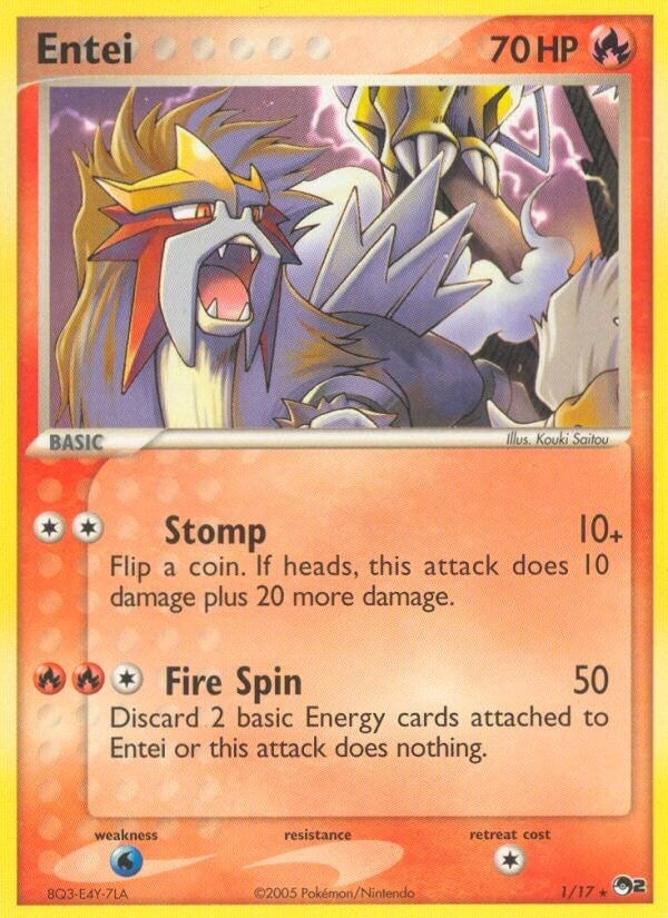 Image for Entei (001/017) [POP Series 2]