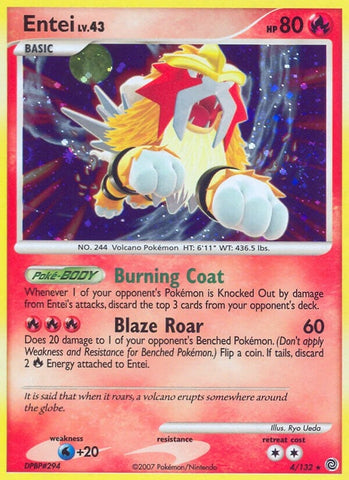 Image for Entei (4/132) [Secret Wonders]