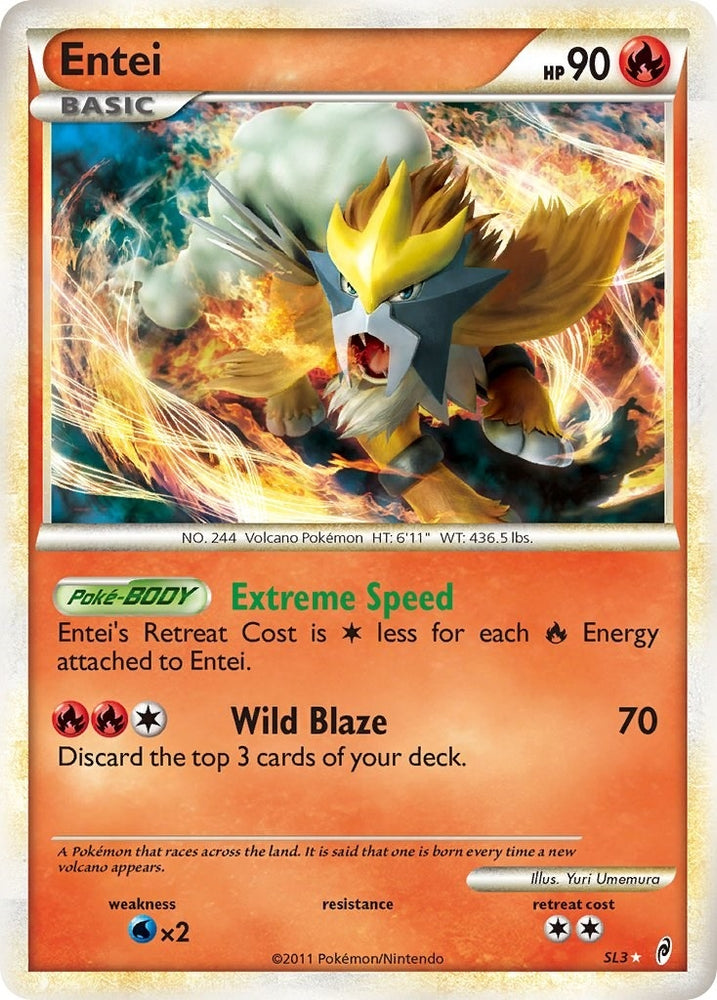 Image for Entei (Shiny) (SL3) [Call of Legends]