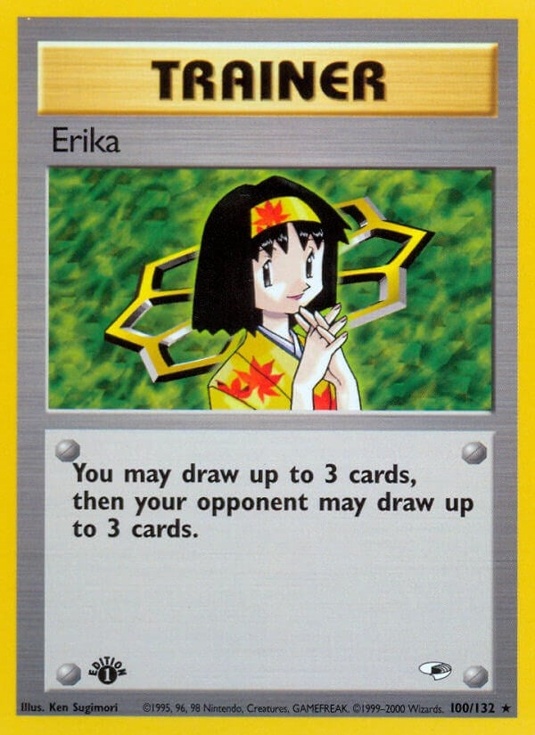 Image for Erika (100) (100/132) [Gym Heroes]