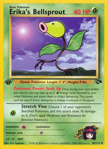 Image for Erika's Bellsprout (038/132) [Gym Challenge]