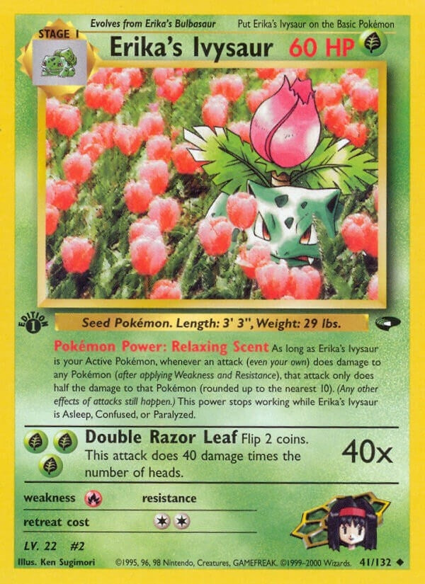 Image for Erika's Ivysaur (041/132) [Gym Challenge]