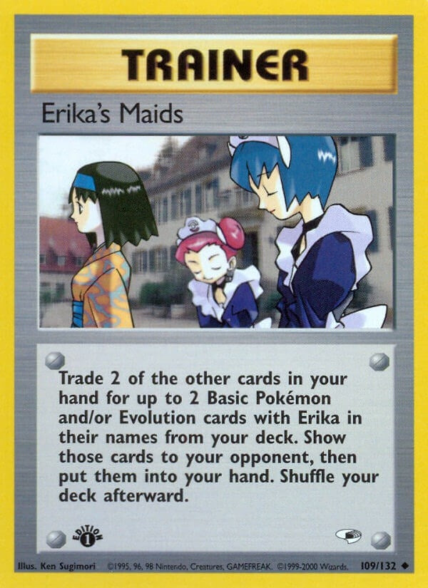 Image for Erika's Maids (109/132) [Gym Heroes]