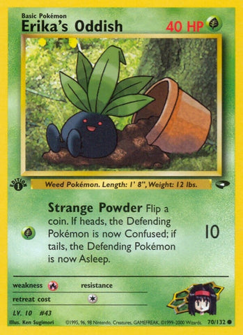 Image for Erika's Oddish (070/132) [Gym Challenge]