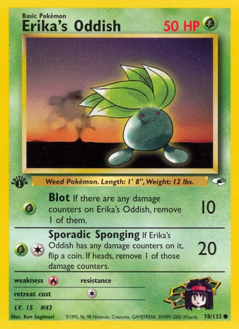 Image for Erika's Oddish (78) (078/132) [Gym Heroes]