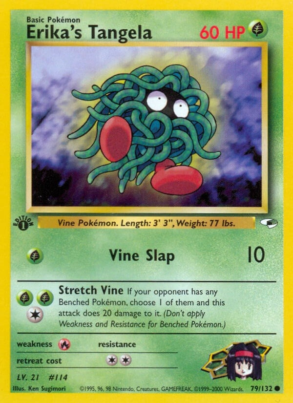 Image for Erika's Tangela (079/132) [Gym Heroes]
