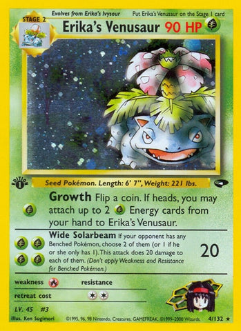 Image for Erika's Venusaur (004/132) [Gym Challenge]