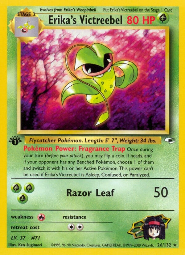 Image for Erika's Victreebel (026/132) [Gym Heroes]