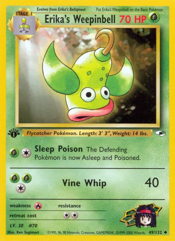 Image for Erika's Weepinbell (49) (049/132) [Gym Heroes]
