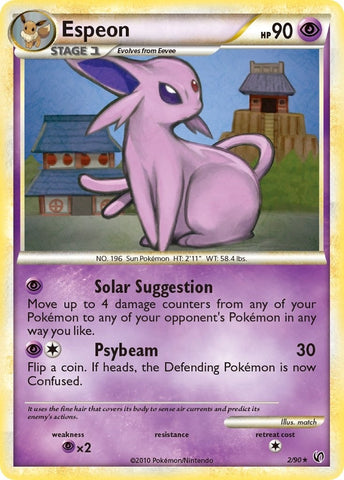 Image for Espeon (2/90) [Undaunted]