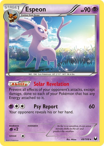 Image for Espeon (48/108) [Dark Explorers]