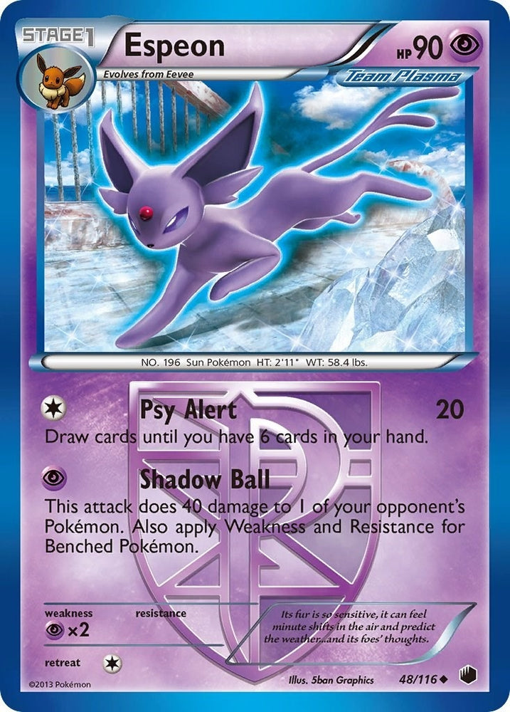 Image for Espeon (Team Plasma) (48/116) [Plasma Freeze]
