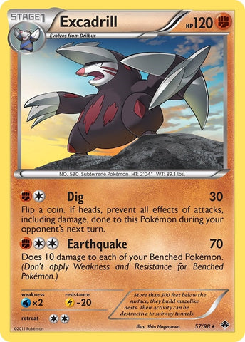 Image for Excadrill (57) (57/98) [Emerging Powers]