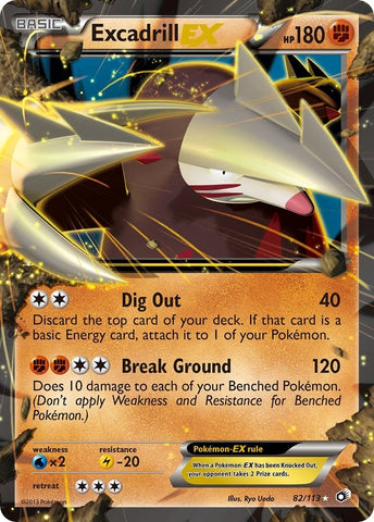 Image for Excadrill EX (82/113) [Legendary Treasures]