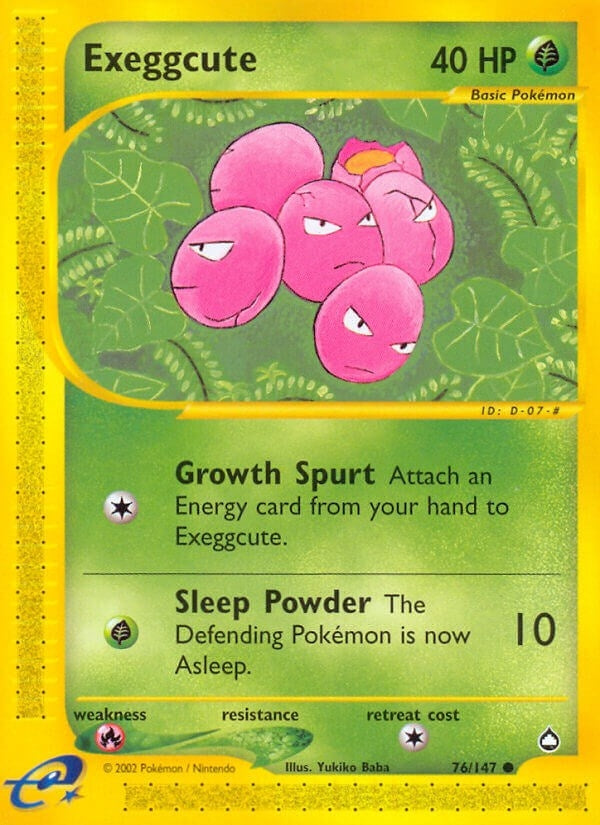 Image for Exeggcute (76) (076/147) [Aquapolis]