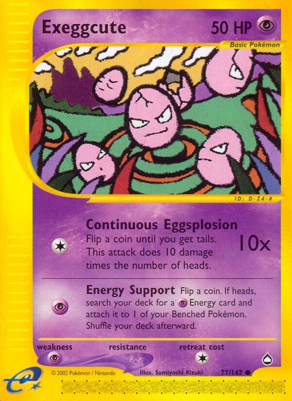 Image for Exeggcute (77) (077/147) [Aquapolis]