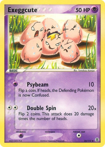 Image for Exeggcute (33/112) [FireRed & LeafGreen]