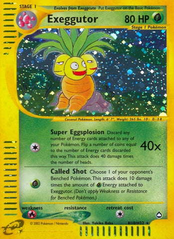 Image for Exeggutor (H10) (H10/H32) [Aquapolis]