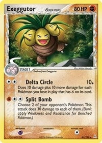 Image for Exeggutor (Delta Species) (41/110) [Holon Phantoms]