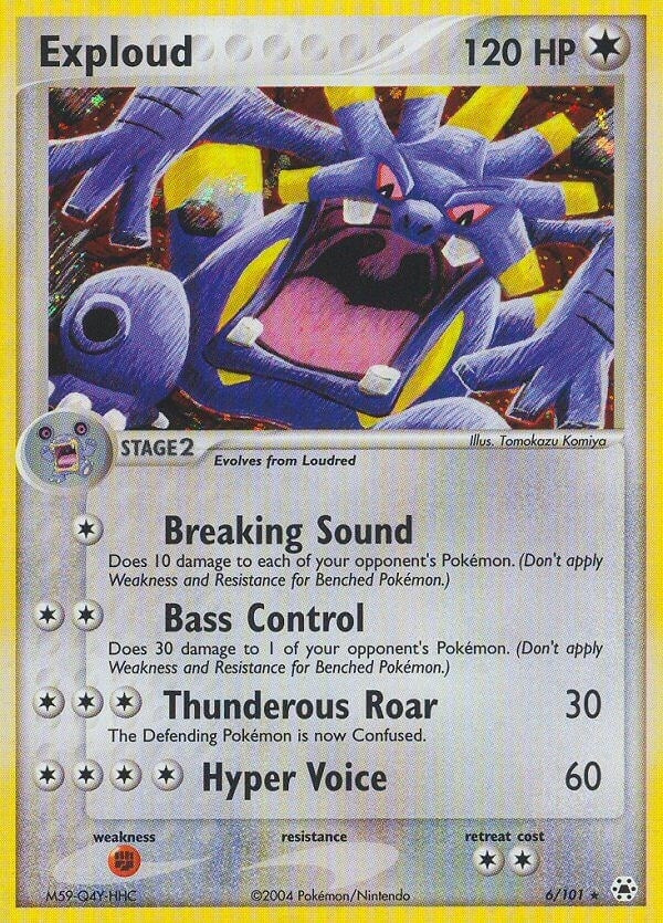 Image for Exploud (6/101) [Hidden Legends]