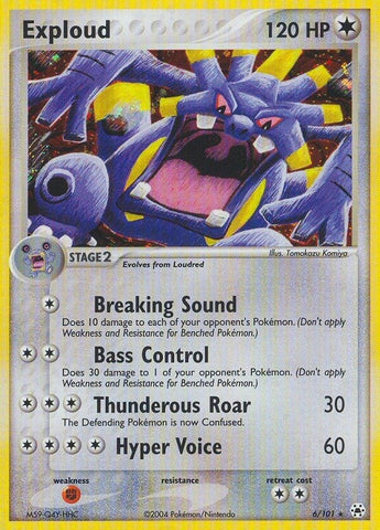 Image for Exploud (6/101) [Hidden Legends]