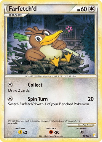 Image for Farfetch'd (19/123) [HeartGold SoulSilver]
