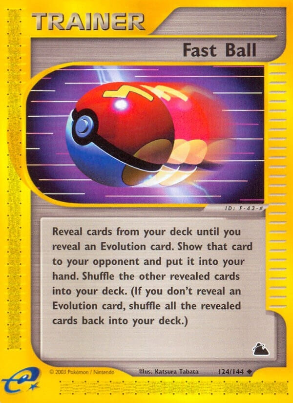 Image for Fast Ball (124/144) [Skyridge]