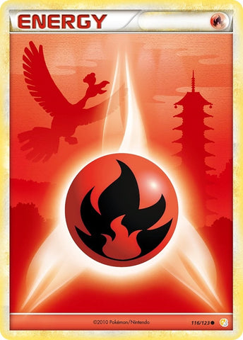 Image for Fire Energy (116/123) [HeartGold SoulSilver]