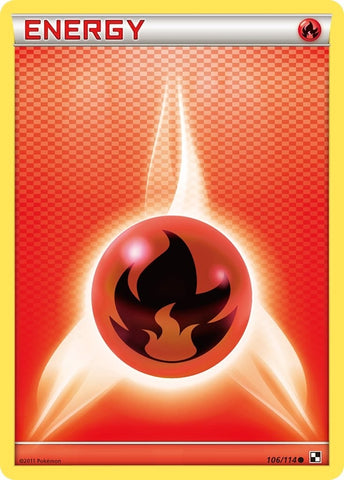 Image for Fire Energy (106/114) [Black and White]
