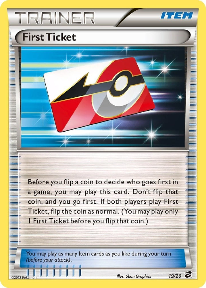 Image for First Ticket (19/20) [Dragon Vault]