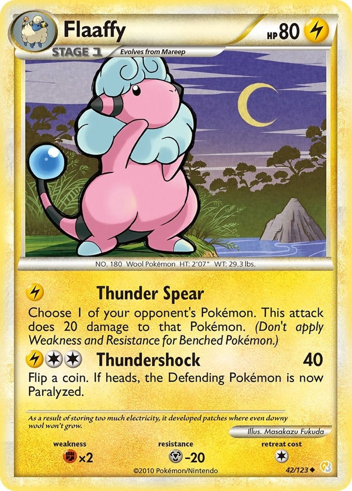 Image for Flaaffy (42/123) [HeartGold SoulSilver]
