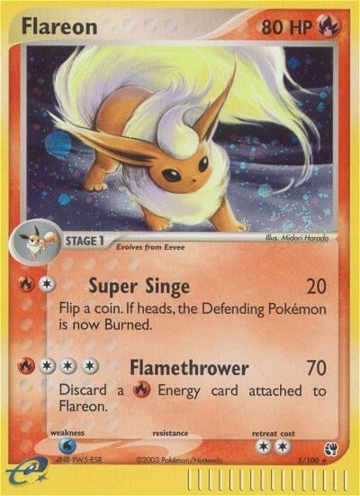 Image for Flareon (5/100) [Sandstorm]