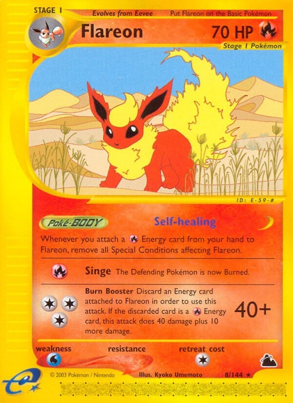 Image for Flareon (8) (008/144) [Skyridge]