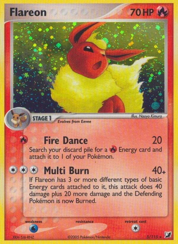 Image for Flareon (5/115) [Unseen Forces]