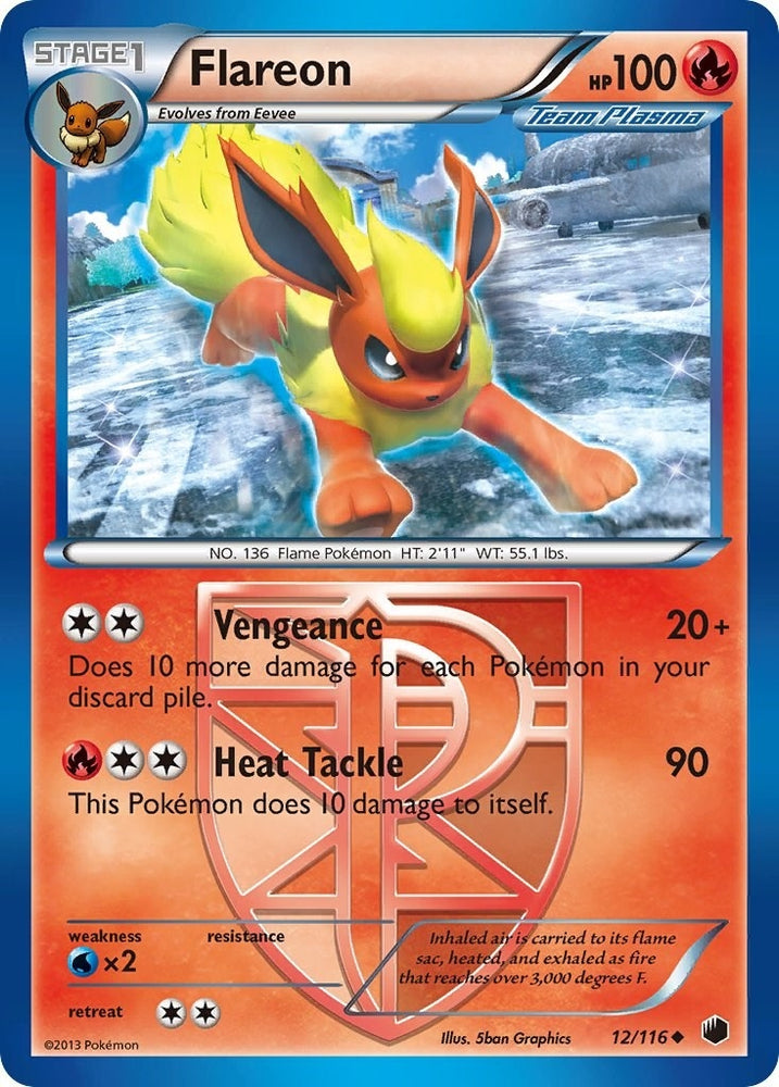 Image for Flareon (Team Plasma) (12/116) [Plasma Freeze]