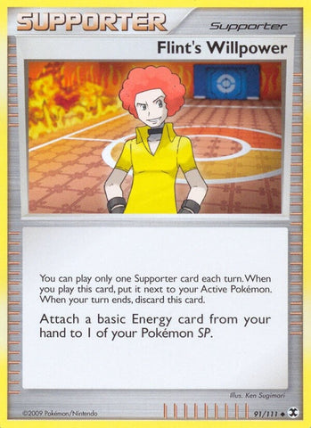 Image for Flint's Willpower (91/111) [Rising Rivals]