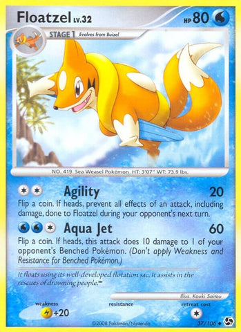 Image for Floatzel (37/106) [Great Encounters]