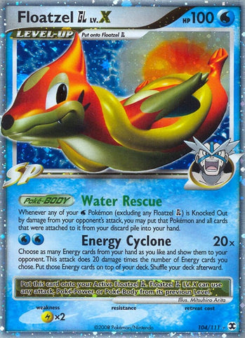 Image for Floatzel GL Lv.X (104/111) [Rising Rivals]