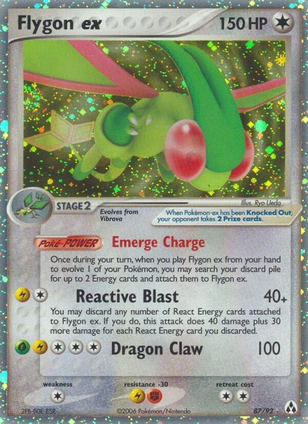 Image for Flygon ex (87/92) [Legend Maker]