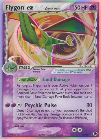 Image for Flygon ex (Delta Species) (92/101) [Dragon Frontiers]