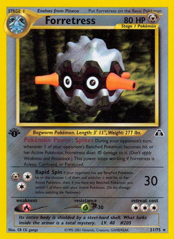 Image for Forretress (21) (21/75) (Neo Discovery) - Pokemon
