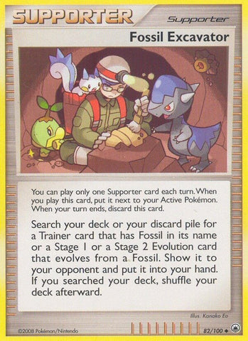 Image for Fossil Excavator (82/100) - Pokemon
