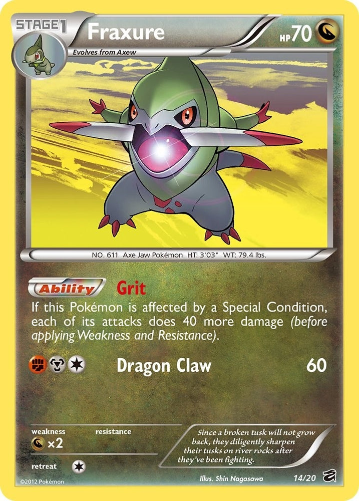 Image for Fraxure (14) (14/20) [Dragon Vault]