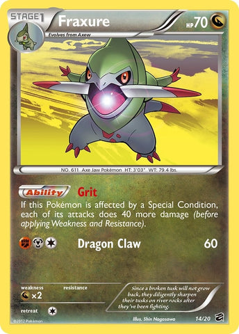 Image for Fraxure (14) (14/20) [Dragon Vault]