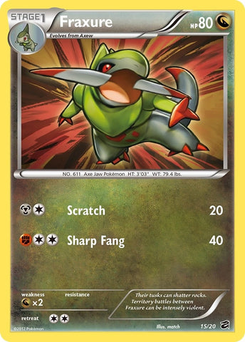 Image for Fraxure (15) (15/20) [Dragon Vault]